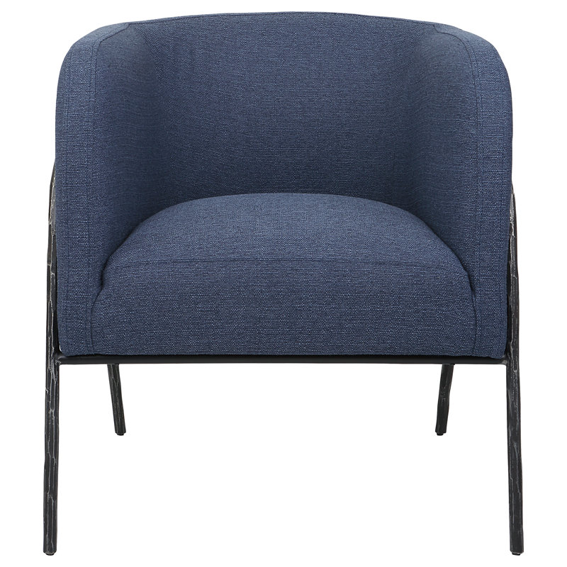 Chaise d'appoint Jacobsen, denim