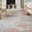 Tapis d'intérieur multicolore Bradbury-662643672