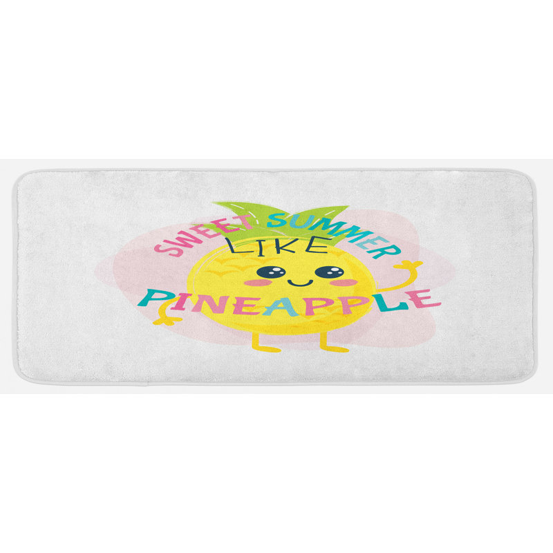 Tapis de cuisine Girl Slogan