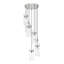 Lustre 7 lumières Magruder en nickel brossé Magruder-820857010