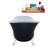 59.1'' x 27.6'' Soaking Acrylic Bathtub-76223192-76223193