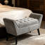 Velvet Upholstered Bench
