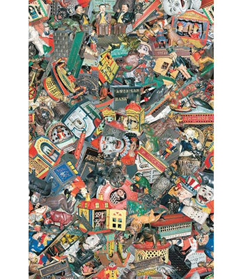 " Cast Iron Mechanical Banks 2 " Graphic Art Print