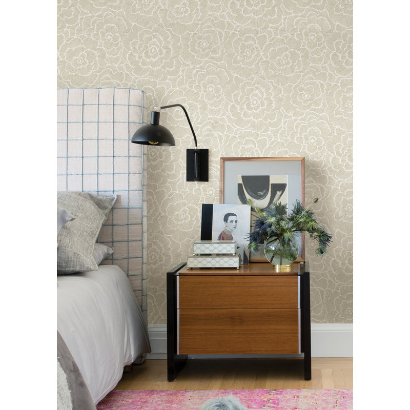 Rouleau de papier peint L 33 pi x l 20,5 po , Jaune
