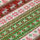Machine Washable Indoor/Outdoor Christmas Reindeers Xhevrie Green Rug