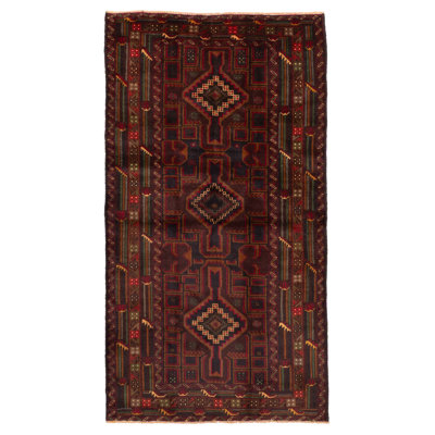 Teimani Brown Rug 3'7" x 6'7"