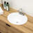 20"X18" Ceramic White Oval Undermount Bathroom Sink - Modern Style, Stain , Fits Multiple Environments Modern, Elegant, Stain- For Different Uses
