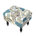 Blue Floral 100% Linen
