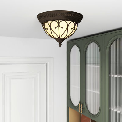 Plafonnier encastré 2 lumières 15,29 po Anandi
