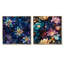 Hockett - Ensemble de 2 reproductions de toiles abstraites botaniques-102575193-102575189