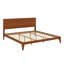 Lit plateforme en bois de bambou-1258200363