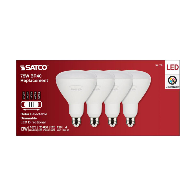 13 Watt White LED Bulb