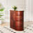 Solid Wood End Table,Narrow Side Table With 2 Drawers