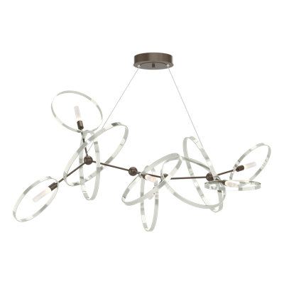 Celesse 6 - Light Unique Geometric Chandelier
