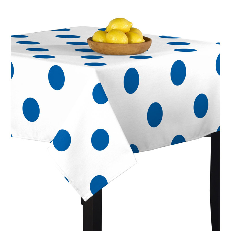Caius Dot Tablecloth, Blue