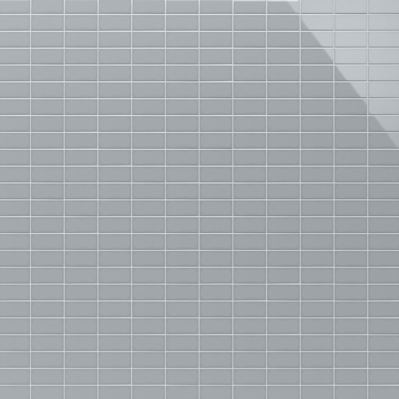 Remington 2.95 In. X 5.9 In. Polished Porcelain Brick Look Wall Tile (5.32 Sq. Ft. / Case), Gray