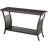 Outdoor Table, 50" Slat Top Console Table Wit...