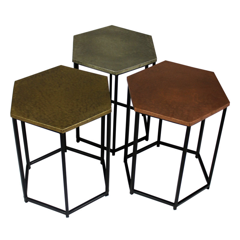 Table de bout Jamil, Cuivre