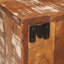35cm W Solid Wood Bedside Table
