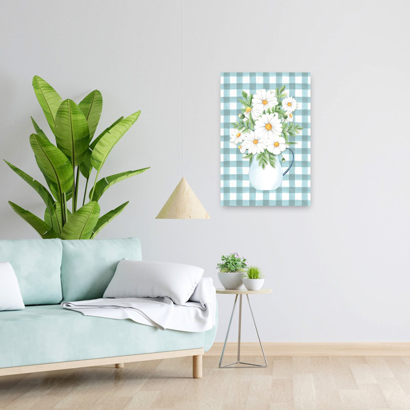 «Daisies For You», marguerite contemporaine, H 24 po x l 16 po