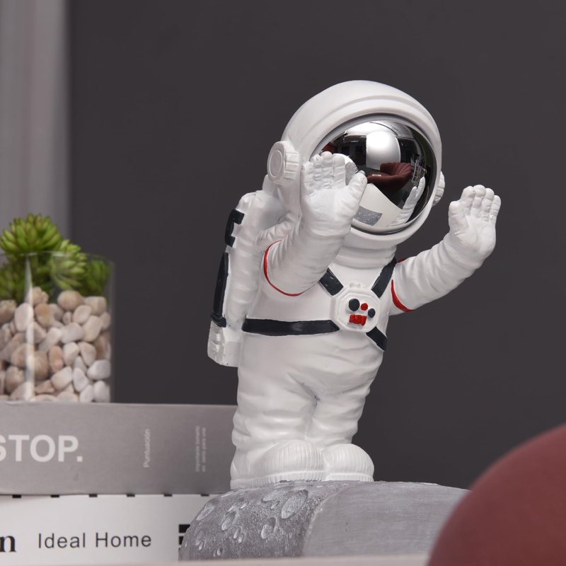 Serre-livres, serre-livres d'astronaute, statue d'astronaute sur le thème de l'espace
