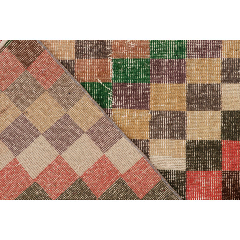 One-of-a-Kind 4’5” X 8’7” Hand Knotted Area Rug