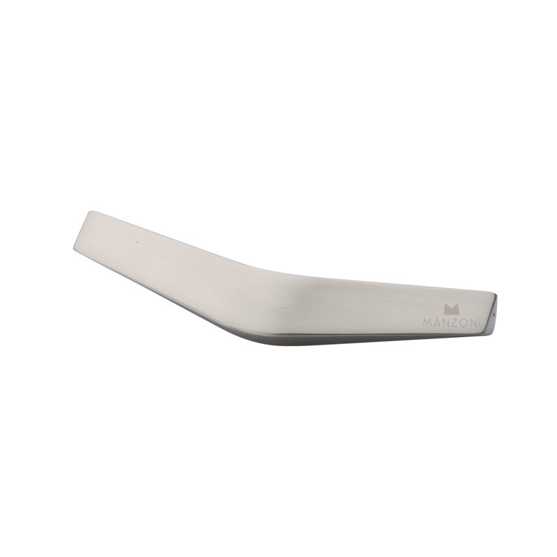 Boomerang 3 3/4" Center to Center Arch Pull, Satin Nickel