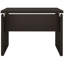Bureau en L couleur cappuccino avec caisson mobile - Plateau clavier ergonomique, espace de travail optimisé