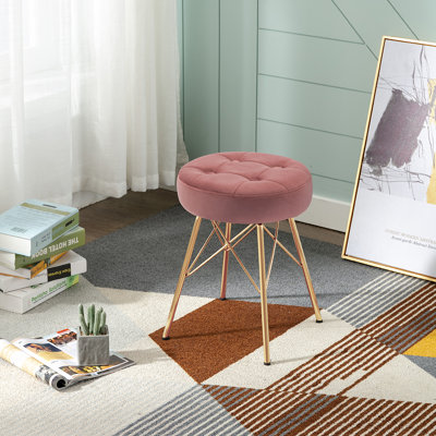 Tabouret de coiffeuse Foerster Mid-Century
