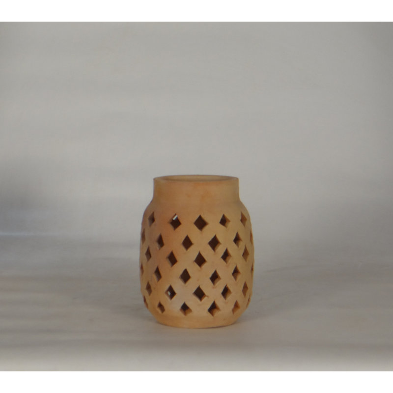 Terracotta Vase Dia 5" X 7"H