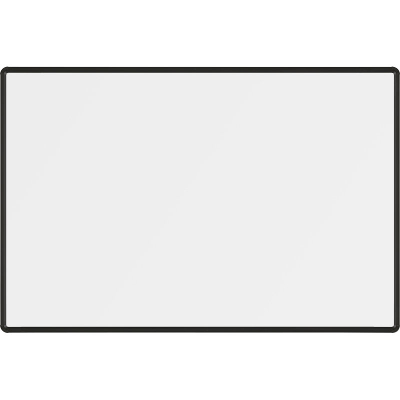 Magne-Rite MooreCo Steel Wall Metal Whiteboard, 36" x 48", Black