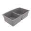 Ensemble d'évier de cuisine à double cuve 50/50 Karran Quartz 32-1 / 2 "X 19-1 / 2"-50597899