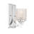 1 - Light Dimmable Chrome Armed Sconce