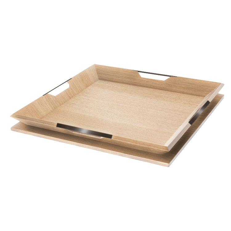 Le Solid Wood Tray, Oiled Bronze, Oak