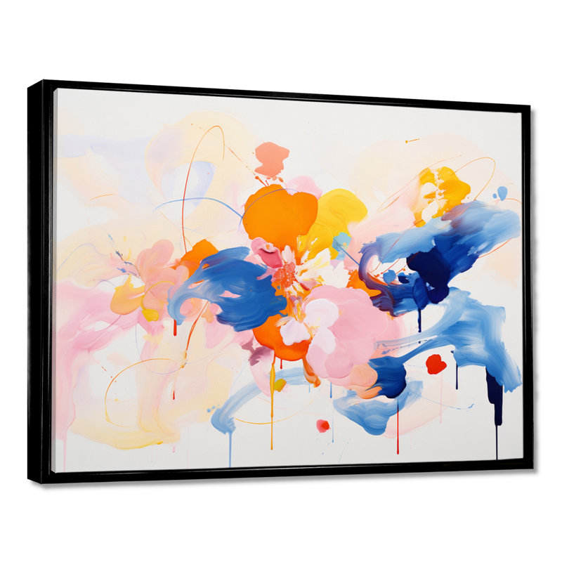 «Beyond the Veil Expressionism - Abstract», reproduction d'art murale, H 12 po x l 20 po x P 1 po