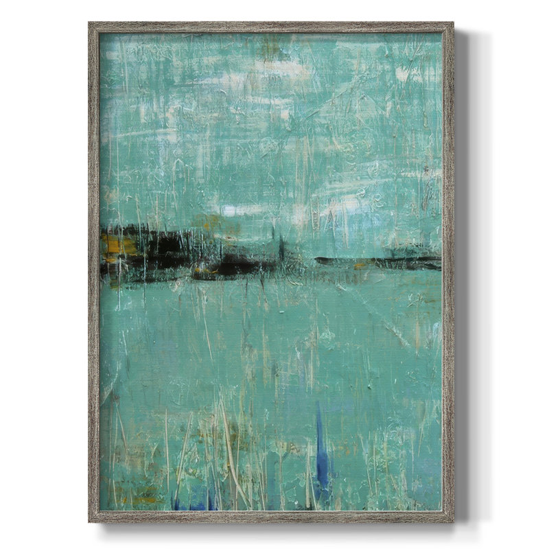 Envision I Framed Print - Solid Wood, 15" H x 12" W