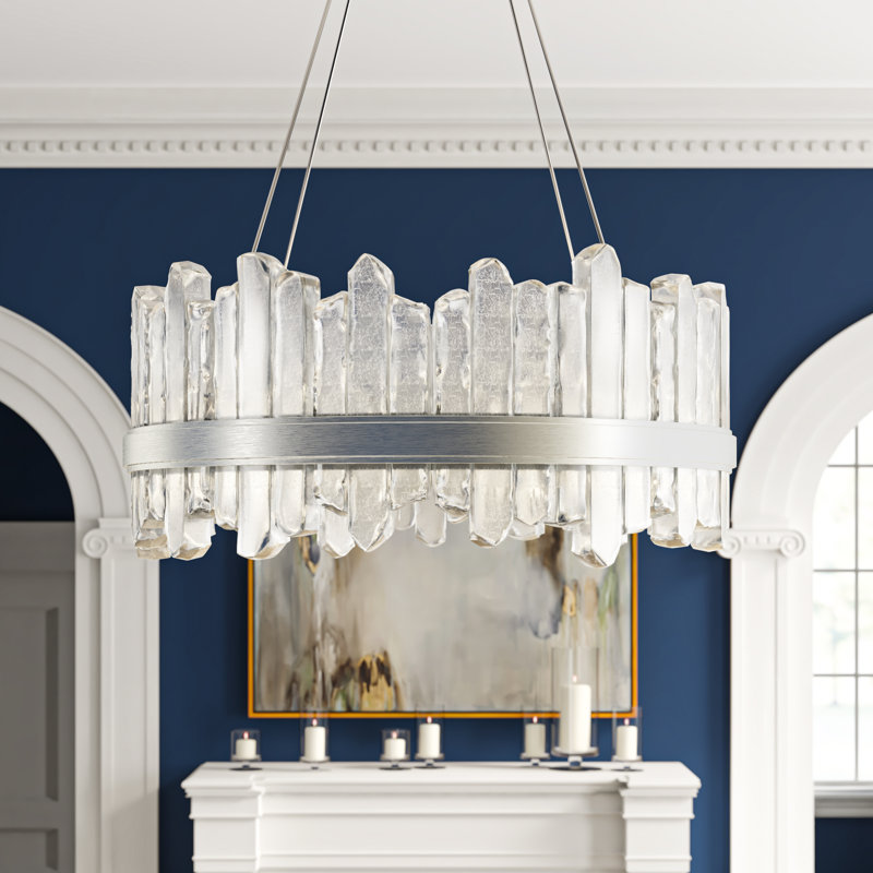 Lior 48 - Light Chandelier, Silver, 3000