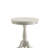 Alger White Finish Accent Table