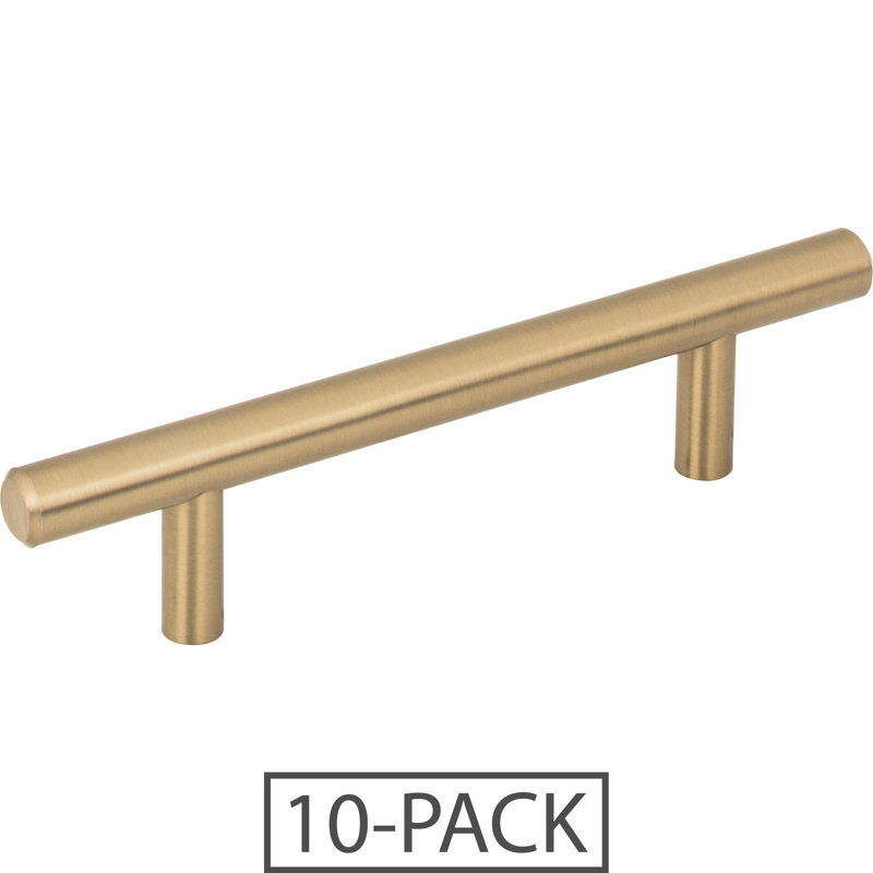 Naples 3" Center to Center Bar Pull, Satin Bronze