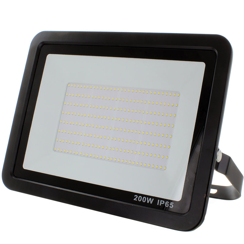 Projecteur extérieur de sécurité à DEL 200 watts, Noir