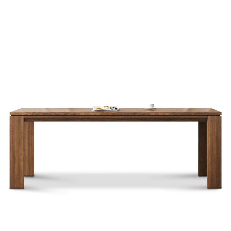 Cathelijn 62.99" W Rectangular Solid Wood Dining Table, 29.52"H x 62.99"L x  31.49"W
