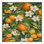 Machine Washable Botanical Green Area Rug
