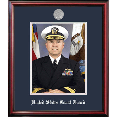 Coast Guard Portrait Petite Picture Frame
