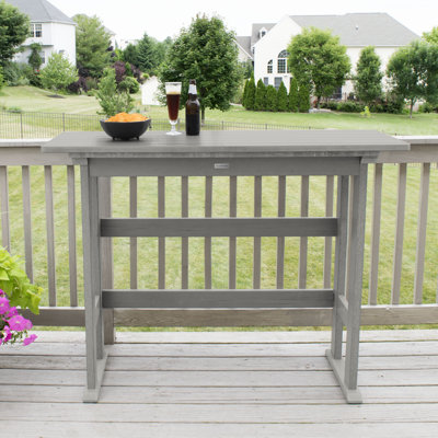 Arbnora Rectangular Outdoor Bar Table , 54 " W 21.05 " D