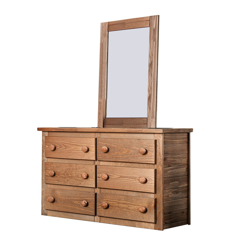 Commode double 6 tiroirs Huddleson