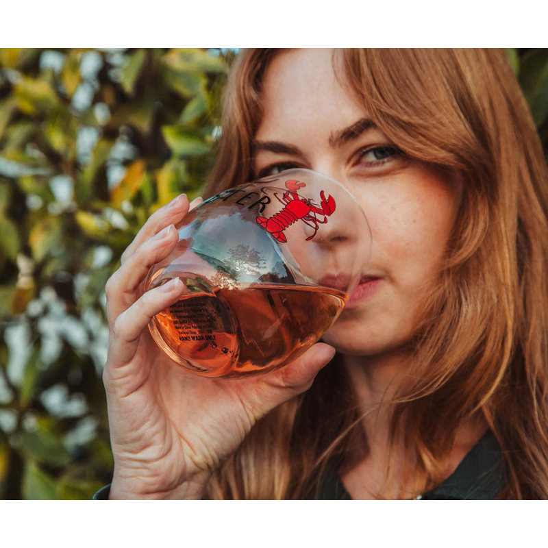 Farwa 21oz. Stemless Wine Glass Set