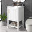 Meuble-lavabo simple avec plateau Nalaya 20,01-1116487622