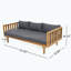 Lit de jour d'extérieur pour patio avec coussins-2014564387-2014564384
