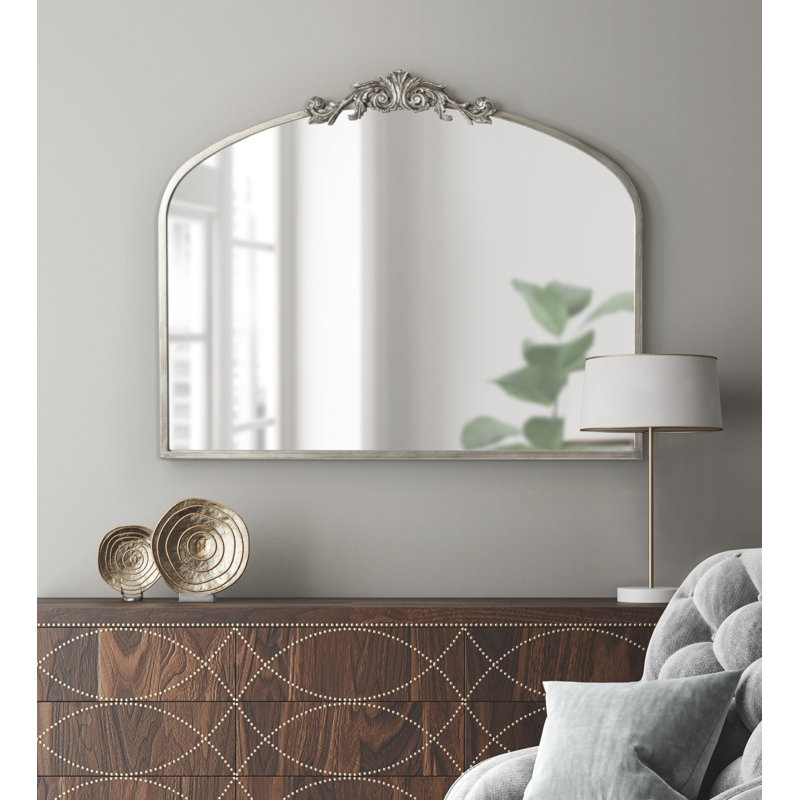 Miroir décoratif Anglo Arendahl, 29 po x 36 po, Argent