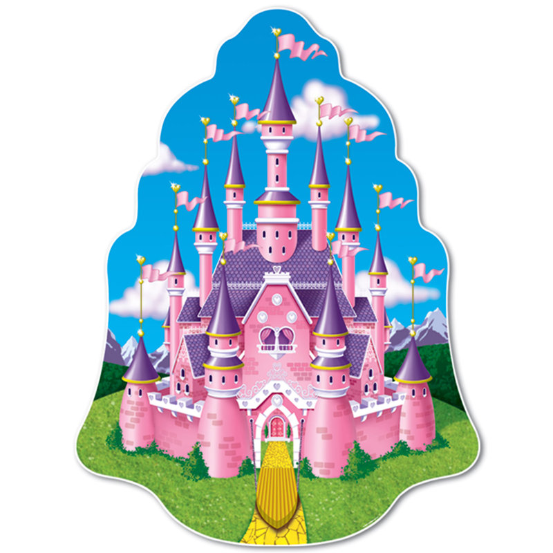 Plaque murale princesse château